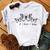 Flower Heart Love T-shirts