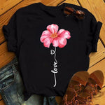 Flower Heart Love T-shirts