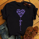 Flower Heart Love T-shirts