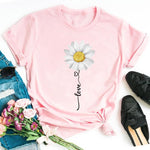 Flower Heart Love T-shirts