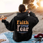 Retro Faith Over Fear Hoodie