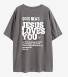 "Jesus Loves You" Oversized T-Shirt