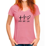 Faith, Hope, Love Cotton Shirt