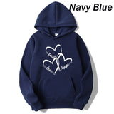 Faith Hope Love Heart Hoodie