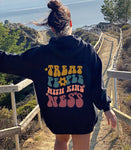 Treat People With Kindness Retro Hoodie