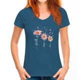 Faith Hope Love Daisy T-Shirt