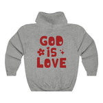 God Is Love Retro Hoodie