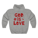 God Is Love Retro Hoodie