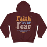 Retro Faith Over Fear Hoodie