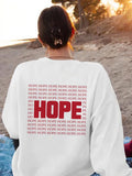 Faith Hope Love Retro Sweatshirt