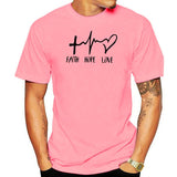 Faith, Hope, Love Cotton Shirt