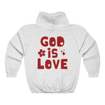 God Is Love Retro Hoodie