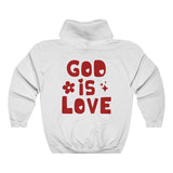 God Is Love Retro Hoodie