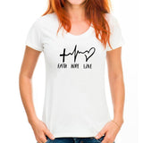 Faith, Hope, Love Cotton Shirt