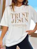 Trust Jesus Oversized T-Shirt