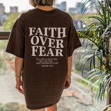 Faith Over Fear Oversized T-Shirt