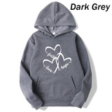 Faith Hope Love Heart Hoodie