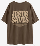 Jesus Saves Oversized T-Shirt