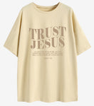 Trust Jesus Oversized T-Shirt