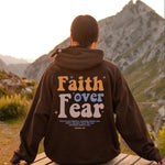 Retro Faith Over Fear Hoodie