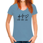 Faith, Hope, Love Cotton Shirt