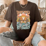 Boho "transformed by Christ" T-Shirt