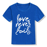 Love Never Fails Kids T-Shirt