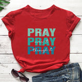 Pray On It, Pray Over It T-Shirt