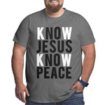 'Know Jesus Know Peace' Men's T-Shirt