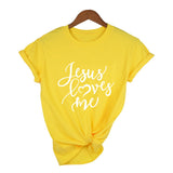 "Jesus Loves Me" Women's T-shirt