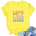 Love Like Jesus Retro T-Shirt