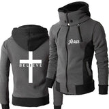 Believe Men's Zipped Hoodie