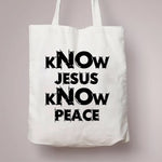 Jesus Inspired Canvas Shoulder Bags