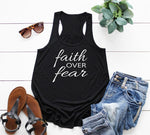 "Faith Over Fear" Women's Tank Top