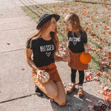 Blessed Matching Mom and Child T-Shirt