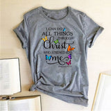 "I Can Do All Things" (Philippians 4:13) Women's T-shirt