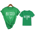 Blessed Matching Mom and Child T-Shirt