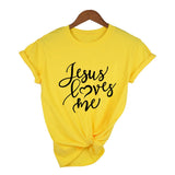 "Jesus Loves Me" Women's T-shirt