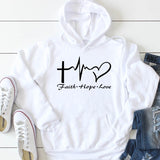 Faith Hope Love Hoodie