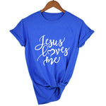 "Jesus Loves Me" Women's T-shirt