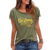 Be Strong and Courageous Women's T-Shirt