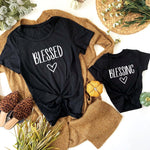 Blessed Matching Mom and Child T-Shirt