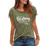 Be Strong and Courageous Women's T-Shirt