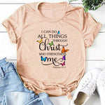 "I Can Do All Things" (Philippians 4:13) Women's T-shirt