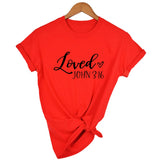 "Loved" John 3:16 T-Shirt