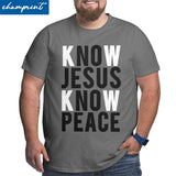 'Know Jesus Know Peace' Men's T-Shirt