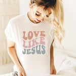 Love Like Jesus Retro T-Shirt