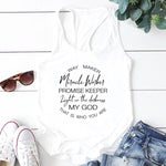 Way Maker Miracle Worker Tank Tops Women