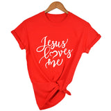 "Jesus Loves Me" Women's T-shirt