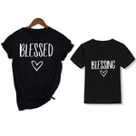 Blessed Matching Mom and Child T-Shirt